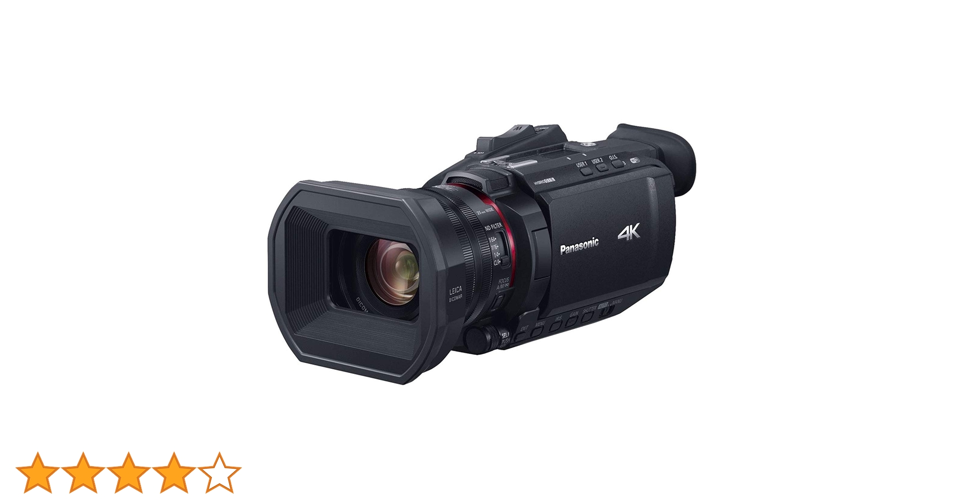Panasonic 4K ビデオカメラ 32倍ズーム　128GBメモリカード付き 41n8Jbi5R+L.jpg